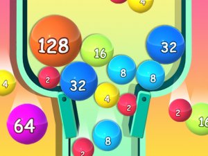 2048 Ball Buster - Number Merging Puzzle Game