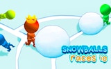 Snowball Races: Multiplayer Runner