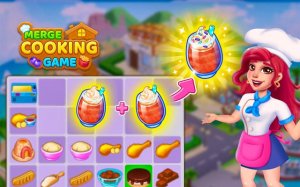 Merge Cooking: Food Fusion & Restaurant Tycoon Puzzle Game