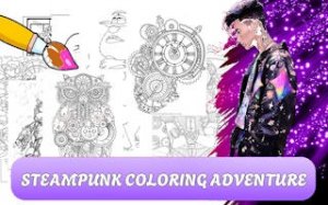 Victorian Gear Coloring Studio