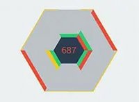 Hexagon Color Match Puzzle